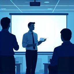 Image representing a corporate training session